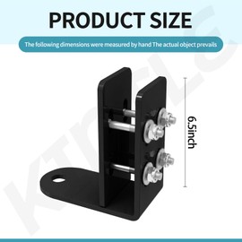 Heavy Duty Zero Turn Lawn Mower Trailer/Hitch & 1/2 Inch Red Magnetic Lawn Mower Trailer Hitch Pins for Ferris & Simplicity IS5100Z, IS2000Z, IS1500Z, IS500Z, IS600Z, IS700Z