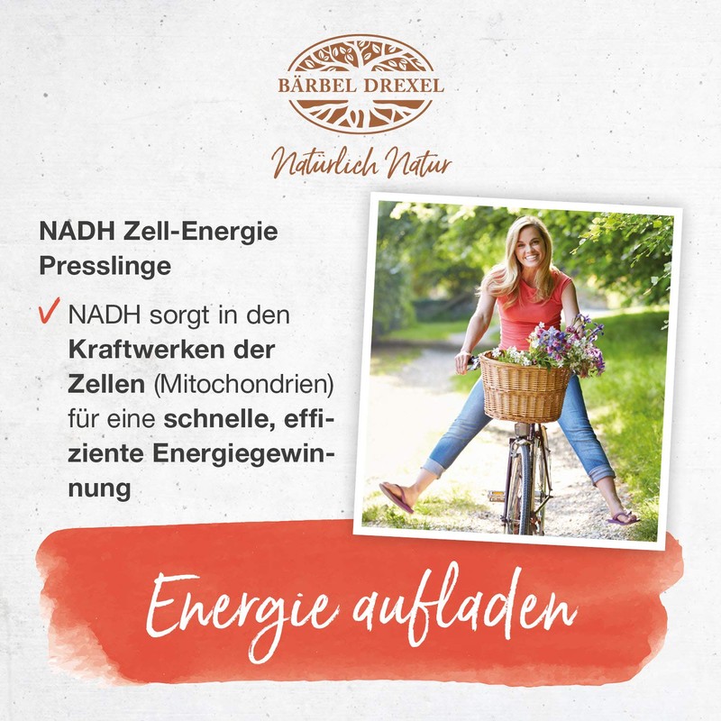 NADH Cell Energy (Pack of 80) BÄRBEL DREXEL®
