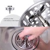 304 Stainless Steel Kitchen Sink Twist Lock Basket Drain Assembly