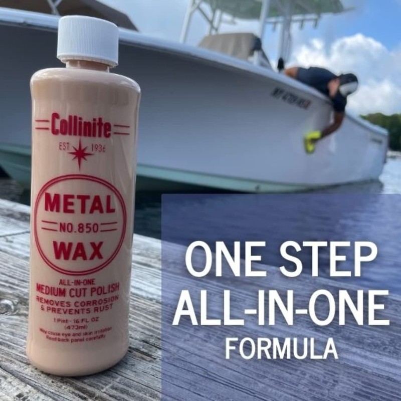 Collinite Metal Wax 1 Pint 850 2 Pack
