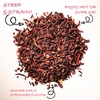 Worldwide Botanicals Organic Hibiscus Tea – 1 lb, Loose Leaf,