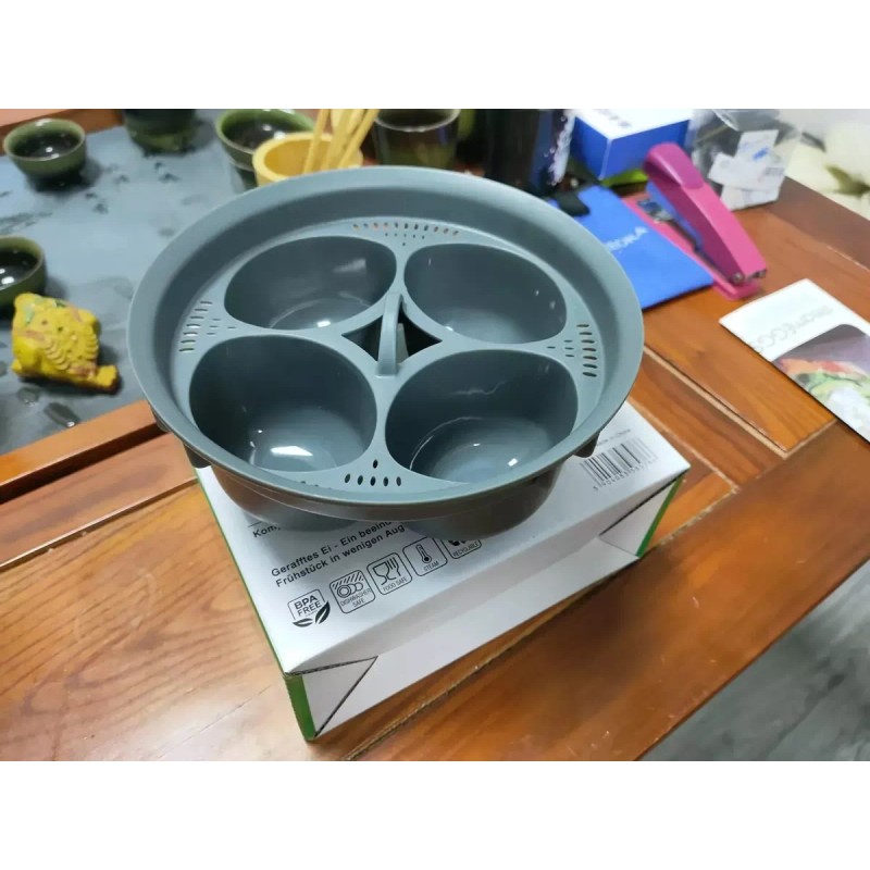 Estuchelandia Cesta Molde Huevos Cocidos Vapor Olla Thermomix Tm5 Tm6