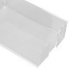 Acrylic Napkin Holder Transparent Uncapped Bathroom Napkin Holder for 23x14x6cm