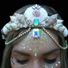 COKOHAPPY Holographic Chunky Glitter Total 80g Body Nail Face Cosmetic