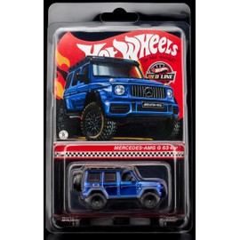 Hot Wheels Mercedes-AMG G 63 4×4 RLC Exclusive Red Line Club 2024 Limited Edition 1:64 Scale Collectible Die Cast Metal Toy Car Model, Only 3000 Made