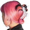 Gothic Skull Skeleton Ribcage Claw Horror Hair Clip (Glow in