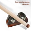 Billiard Straightness Checker, Straightness Detector Billiard Cue Equipment, 2X Checking