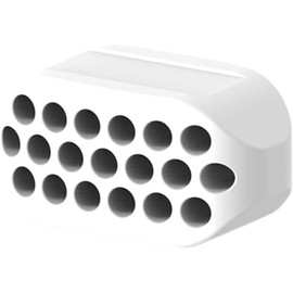 White Jawline Exerciser Ball Jaw Muscle Toner Trainin Fitness Anti-Aging Food-Grade Silica Face Chin Cheek Lifting Slimmin Strength Training Devices