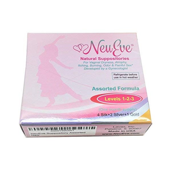 NeuEve® Assorted Formulas (3 Phases + Cream) – Ease Feminine Dryness, Painful Intimacy, Itching & Odor, and Menopause-related UTI – Natural Moisturizer - Refrigerate Before Use (for age <55)