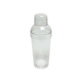 TrueCraftware- 16 oz Polycarbonate 3-piece Set Cocktail Shaker Shot Shaker- Essential Bar Tools For Drink Making Drink Mixer Shaker Bartending Bar Tool Drink Mixer Hand Shaker Cup