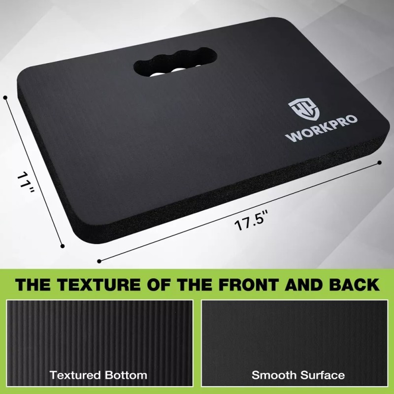WORKPRO Extra Thick Kneeling Pad 2-Pack Soft Foam Cushioning for