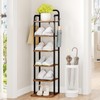 Hzuaneri 6 Tiers Vertical Shoe Rack, Narrow Shoe Tower, Tall