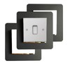 3 Count Acrylic Single Luxury Simple Modern Light Switch Surround