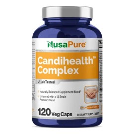 Suplemento CandiHealth Complex para Hombres y Mujeres, 120 Cápsulas