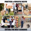 YADUFA Mini Small Folding Hand Truck Dolly with 2 Tank
