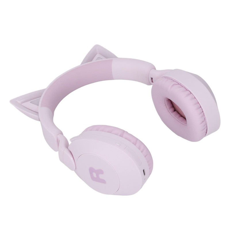 Cat Ear Wireless Headphone with Mic, Volume Control Cat Ear