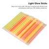 100PCS Glow Sticks Safe Waterproof Light Sticks Glow in The