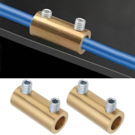 eMagTech 10pcs 6 AWG 80 Amp Quick Connection Terminal with Screws and Shrink Tubes Wire Connector Nut Kit for Home Appliances Automobiles Power Industry Machinery Equipment