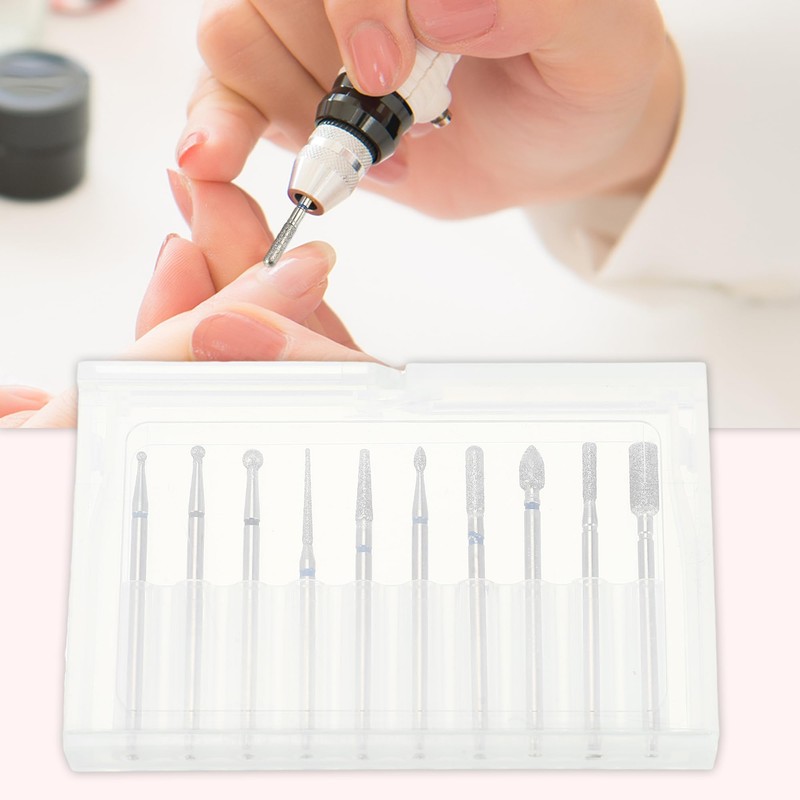 VOCOSTE Nail Drill Bit Set, Nail Art Tool, Polishing Kit,