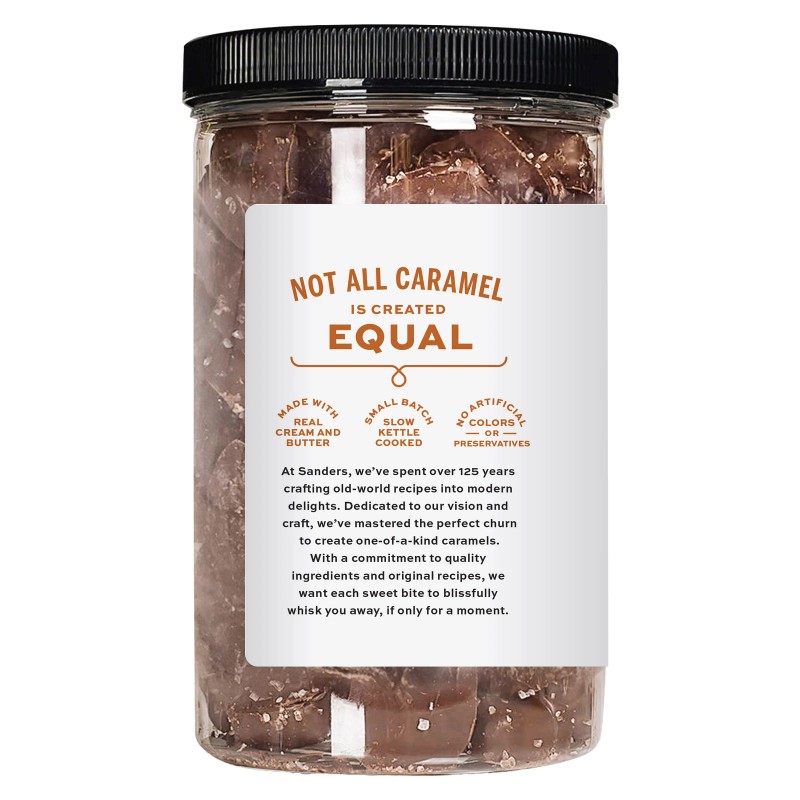 Sanders Milk Chocolate Sea Salt Caramels 36 Oz, 2-Pack