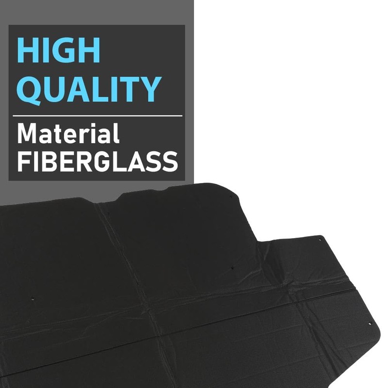 CHEDA Hood Insulation Compatible with Toyota Tacoma 1995-2000 with Clips