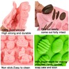 Winerming Easter Egg Silicone Mold for Chocolate 5 Packs Egg