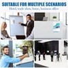 2 Pcs Clear Acrylic Brochure Holder with Suction Cups,Wall Mount