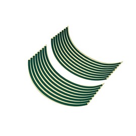 Bike Parts Center 901815 Rim Sticker 12" Green
