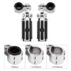 Bravema Highway FootPegs Fit for Motorcycle 1 inch to 1