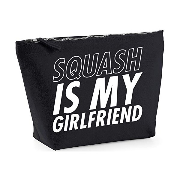 Hippowarehouse Squash is my girlfriend printed make up cosmetic wash