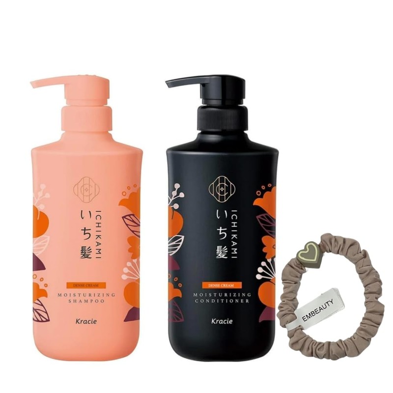 EMBEAUTY Set De Champú Y Acondicionador Hidratantes Ichikami 480 Ml