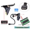 NFHK-Adapter PCI-Express 4.0 PCIE 1x auf Oculink SFF-8612 SFF-8611-Hostkarte für