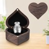 Dletay Small Keepsake Urns for Human Ashes Heart Shaped Box