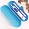 Bringsine Pack of 2 Plastic Travel Case Toothbrush Carrying Case