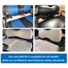 Retractable Golf Cart Seat Belt Bracket Kit for EZGO, Club