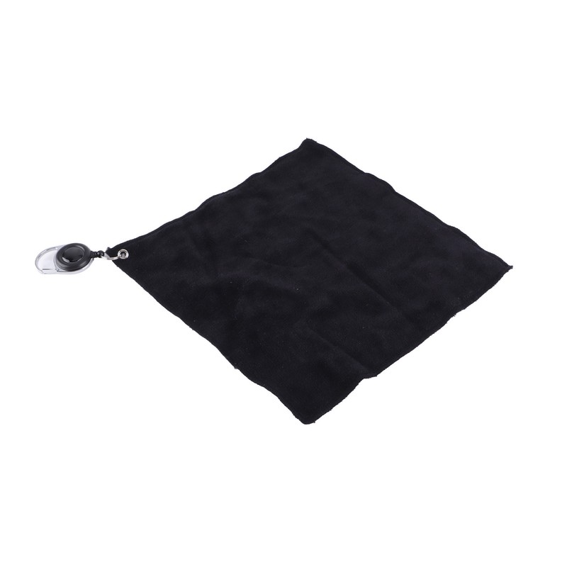 1 Pcs Double‑sided Plush Cotton Golf Club Cleaning Towel Cloth