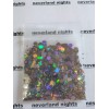 neverland nights Black/Dark Holographic glitter mix, for nails, acrylics,Festi