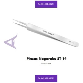 Pinzas Extensiones De Pestañas Nagaraku St-14