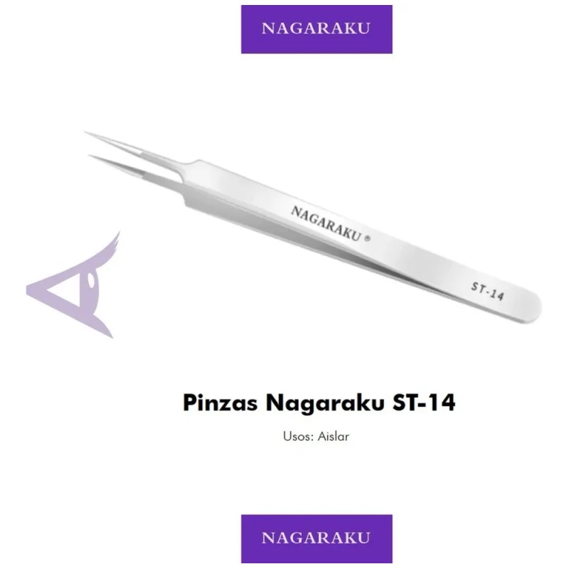 Pinzas Extensiones De Pestañas Nagaraku St-14