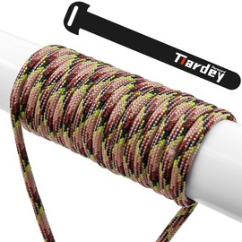 Tiardey PPF-076 Paracord 4mm 100ft (31m) 7 Core Strand,Tear-resistant,Nylon Cord,Mil Spec Type III Paracord,Holds up to 250kg for Outdoor Survival Camping