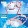 FWE Swim Goggles 1 Pack Anti-Fog Anti-UV Wide View Swimming