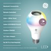 GE LED+ Speaker Light Bulb, Soft White, Bluetooth Speaker, No