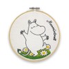 The Crafty Kit Company Moomin Embroidery Craft Kit - Moomintroll