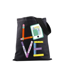 Special Education Teacher Tote Bag Inclusion Shoulder Bag Neurodiversity Shopping Bag Sped Teacher Gift Autism Teacher Gift (LOVE Tote CA)