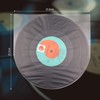 LP Vinyl Inner Sleeves Transparent Anti Static Plastic Round Bottom