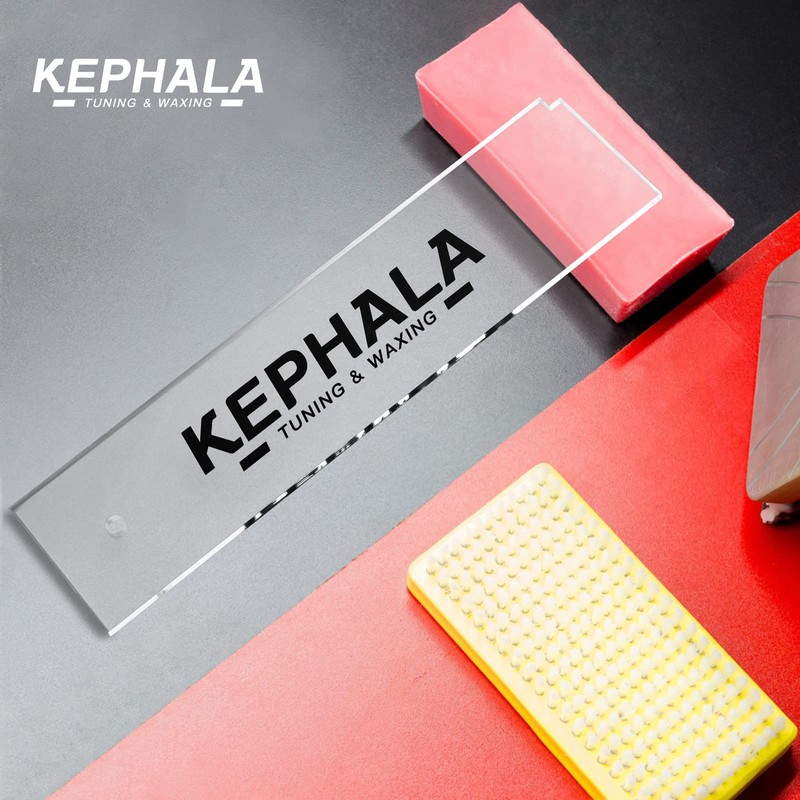 KEPHALA Ski Wax Scraper Heavy Duty Snowboard Wax Scraper with