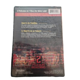 2 Películas Mexicanas Guerra de Pandillas La Muerte de un Valiente NUEVO NEW