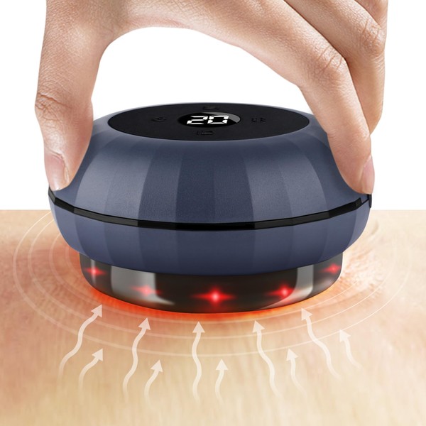 RIMAYA Electric Cupping Therapy Set, 5-in-1 Smart Cupping Kit for