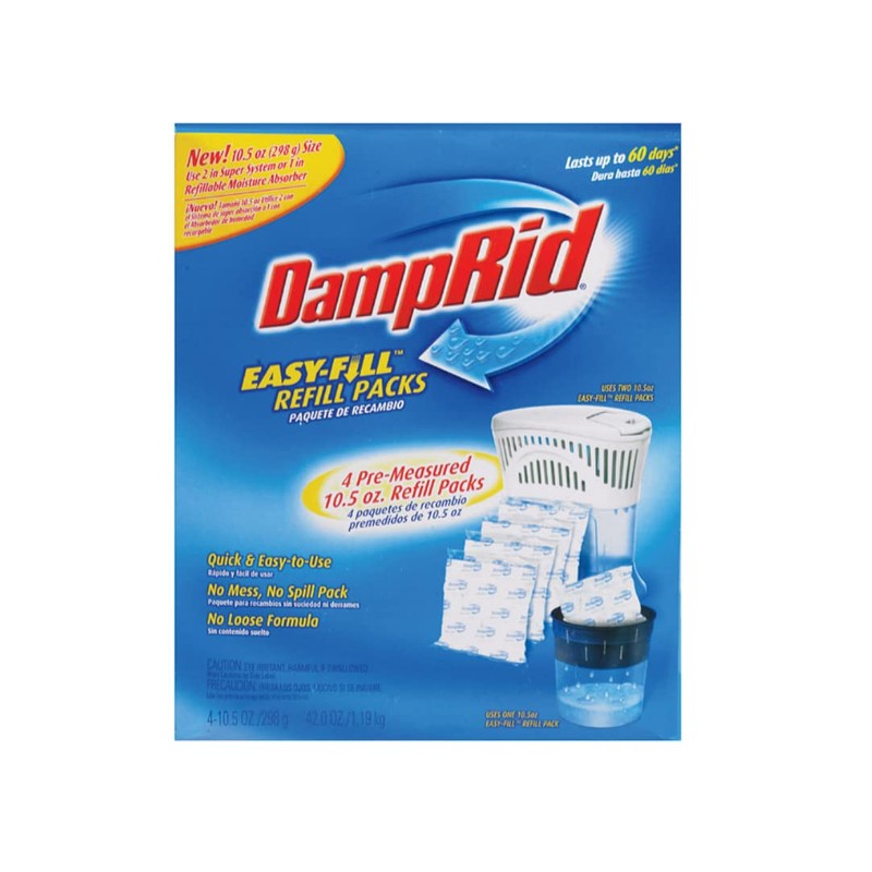 DampRid Easy Fill Moisture Absorber Refill No Scent 42 oz