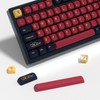YMKPVR KBDiy Red Samurai Keycaps 60 Percent KOA Profile,Five Sides